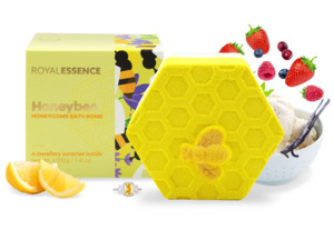 20 Ring Bath Bomb Sale: Honeybee (Bath Bomb)