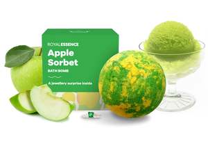 20 Ring Bath Bomb Sale: Apple Sorbet (Bath Bomb)