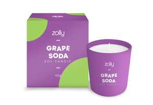 Mini Candles: Grape Soda Mini Candle 40g
