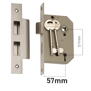 Mortice Lock: Mortice Lock - Chrome