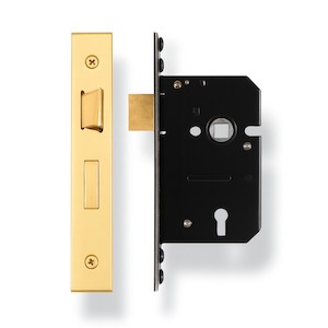 Mortice Lock: Mortice Lock - Polished Brass