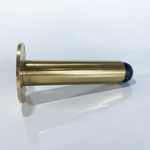 Door Stop: Door Stop - Polished Brass - 76mm