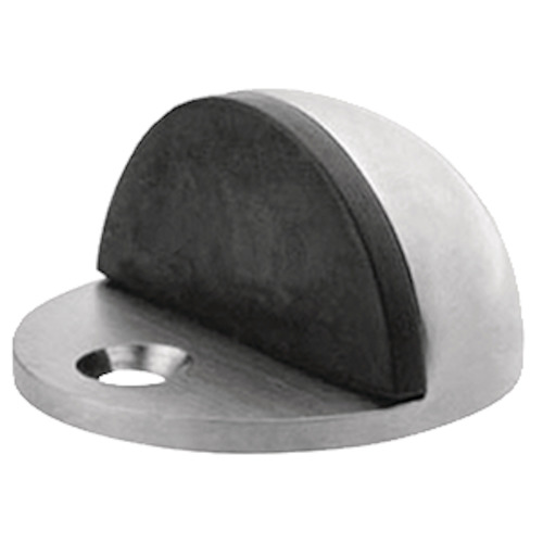 Door Stop - Stainless Steel - Floor Mount Dome