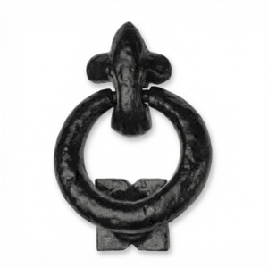 Door Knockers: Circle Door Knocker - Cast Iron