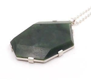 Hannah Sheehan: Faceted Cut-Out Pendant