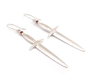 Screaming Jewellery: Dagger Earrings