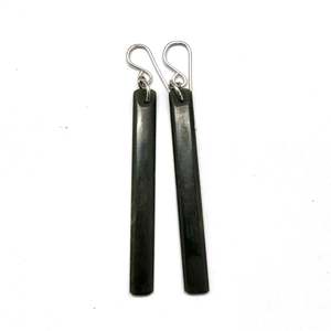 Kawakawa Pounamu, earrings