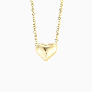Necklaces: Lovi Heart Necklace in s925 with gold plating