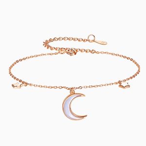 Bracelets: Luna Star Bracelet in s925 with rose gold plating