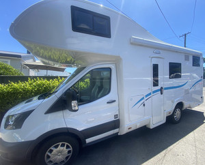 Products: Double Dog : Ford Transit Rollerteam (6 berth) (OFF GRID PACKAGE) Rates from: R&R Campervan Rental