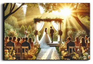 Products: Wedding Photo Printing On Canvas - R&R Gallery Custom Banners & Digital Oil Paintings NZ Free Design Service