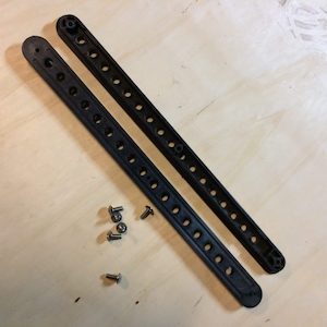 parts: Ozo Straight Footrest Rails