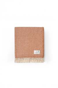 Rakaia Rust Throw