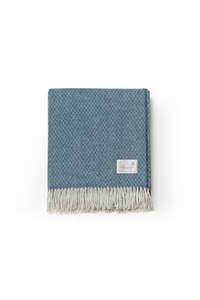 Bentleys Blue Throw