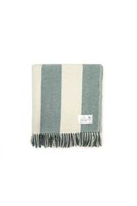 Throws: Samways Sage Stripe Throw