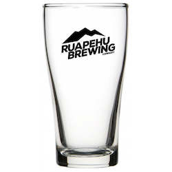 Merch: Beer Glass Nucleated Conical 285mL