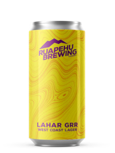 LAHAR-GRR WEST COAST LAGER 440mL