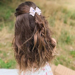 SALE - Summer Single Big Sister Size Bow Clips