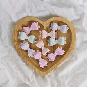 Lina - Little-Sister Sized Matching Duos Or Single Headbands (4 Colour Choices)