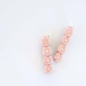 4.5cm Sweet Petite Flower Clip Duos - 2 Colour Choices