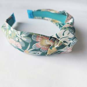 Headbands: Peacock Knotted Headband