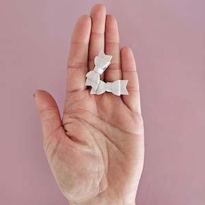 Sarita - Micro Bow Clip Duos