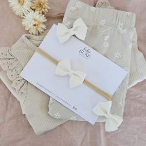 Sinead - Single Little Sister Bow Clips Or Headbands