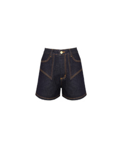 CLOVER DENIM SHORT UNWASHED