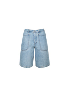Shorts: MERCI DENIM SHORT LIGHT BLUE