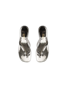 Footwear: RELAXE SANDALS SILVER