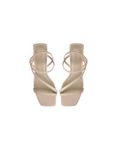 Footwear: TIA HEEL BEIGE