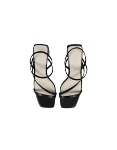 Footwear: TIA HEEL BLACK