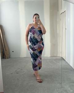 CHAPELLE SILK SLIP PATCHWORK