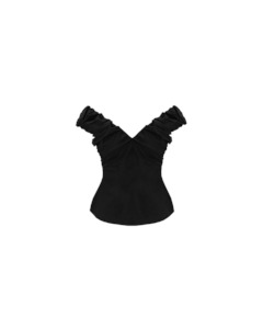 Pre Order: RAQUEL TOP BLACK