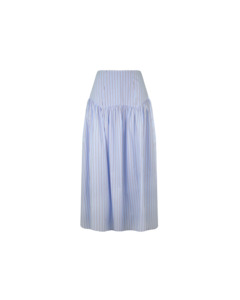 Skirts: TRULLI SKIRT BLUE SKY STRIPE