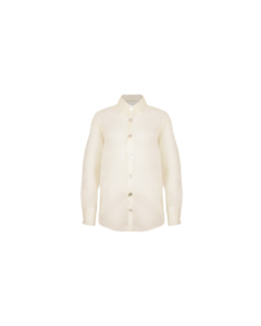 POPPY ORGANZA SHIRT IVORY