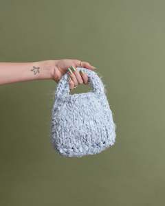 LIAM X GEO KNITS SLOW MINIBAG ICY BLUE