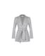 Alexia Blazer Grey Check
