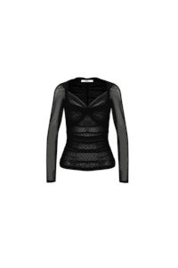 Dreamstate: RIO MESH LONG SLEEVE BLACK