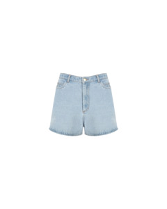 SOLAR DENIM SHORT LIGHT BLUE