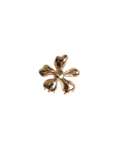 Hair Accessories: SMALL FLOWER HAIR CLAW GOLD