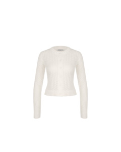 JESSA CARDIGAN WHITE