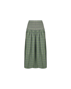Pre Order: ANASTASIA SKIRT GREEN TARTAN