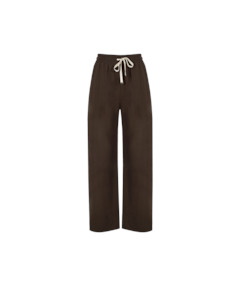 Final Sale: CORVETTE TROUSER PETITE DARK BROWN