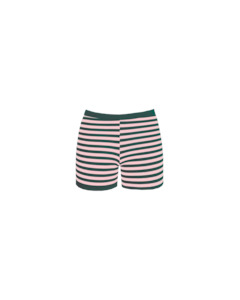 Sets: MARLA SHORTS PINK FOREST STRIPE