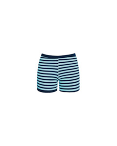 MARLA SHORTS BABY BLUE NAVY STRIPE