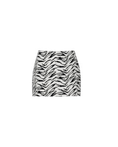 VENEDA MINI SKIRT ZEBRA