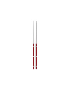 PAIR OF CHOPSTICKS BURGUNDY
