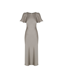 Symphony Lookbook: KENDALL SATIN DRESS MOONROCK