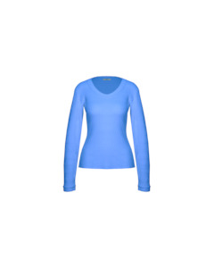 VANYA LONG SLEEVE PERIWINKLE